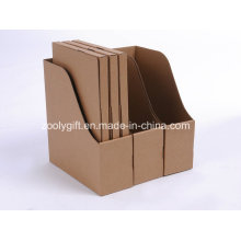 Quality Brown Kraft Paper File Folder and File Holder Boxes